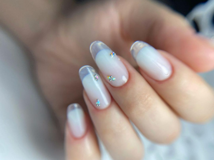 French Glass Nails