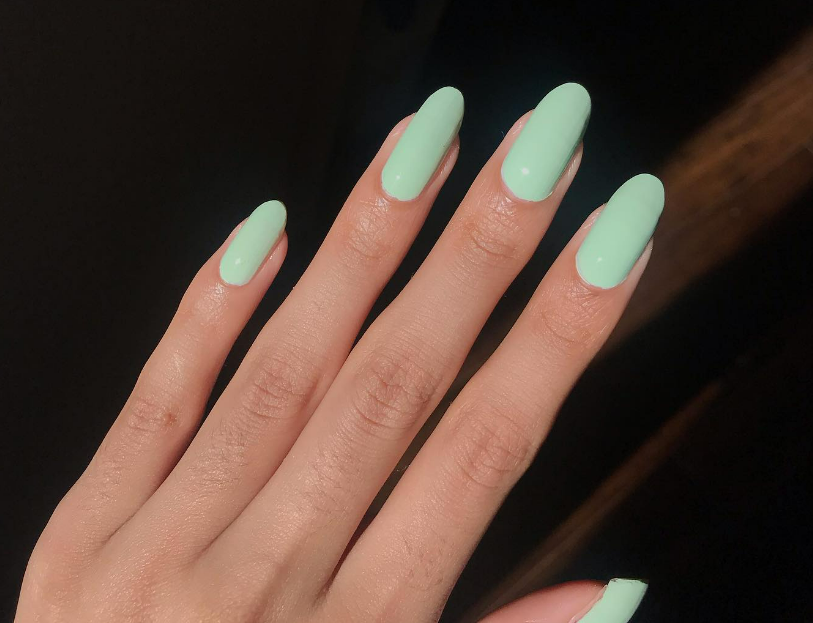 Matcha Green Nails
