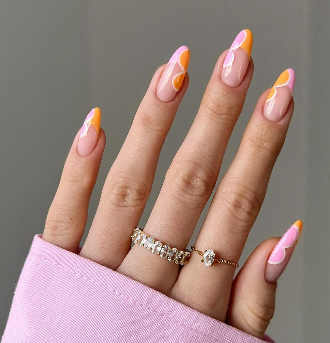 Negative Space Nails