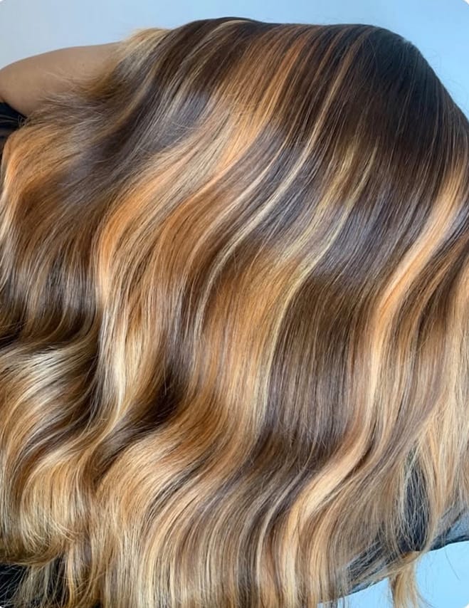 Chunky balayage