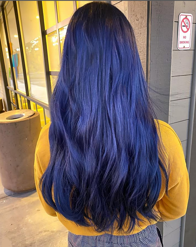 Sapphire hair color