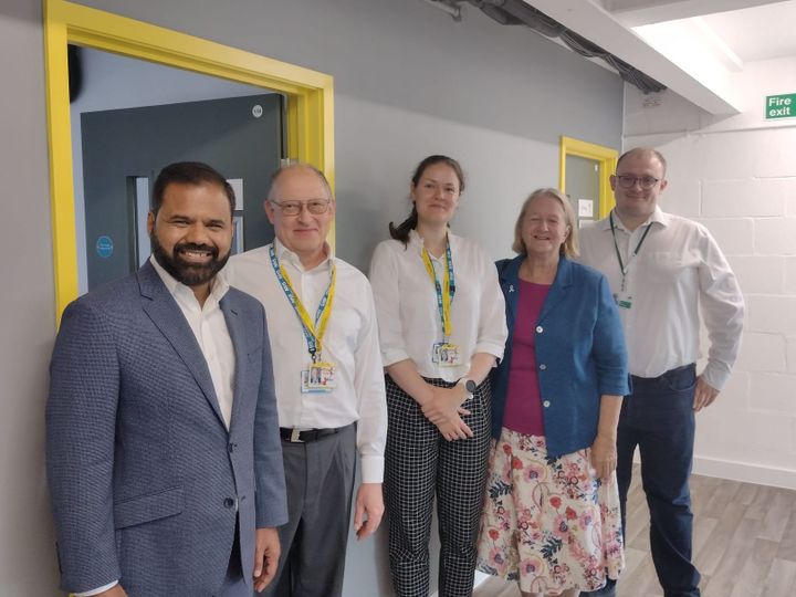 Visitors to our office