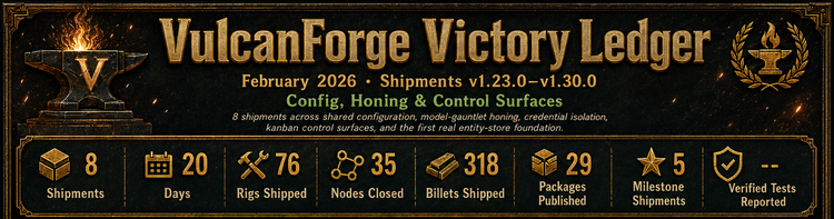 Victory Ledger - February 2026
