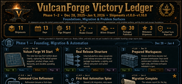 Introducing Victory Ledgers