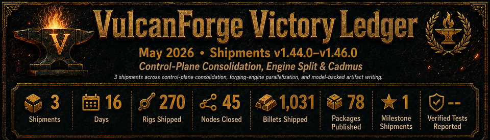 Victory Ledger - May 2026