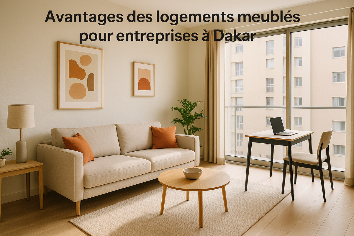 Avantages des logements meublés pour entreprises à Dakar
