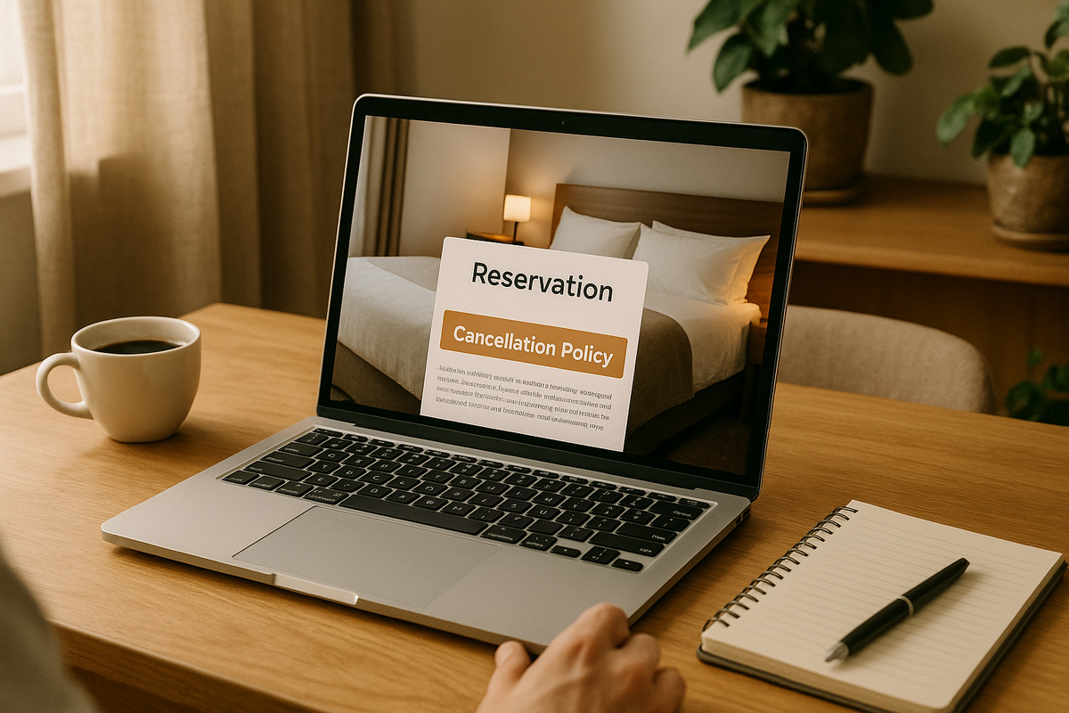 Checklist : Vérifier les conditions d'annulation avant de réserver
