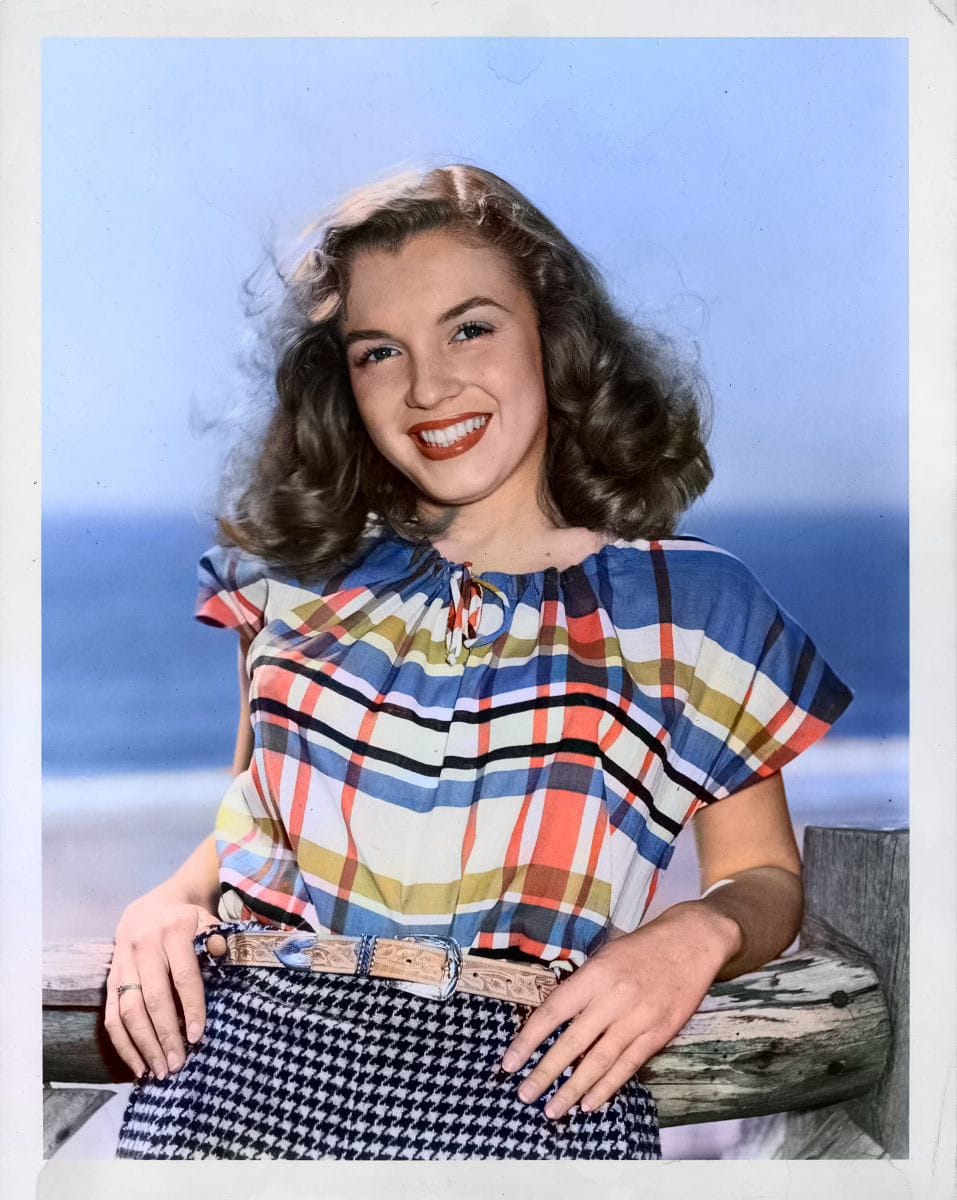 Marilyn Monroe before and after transformation