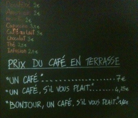 French Café Charges Extra for Rudeness: How AI Could Detect Customer Politeness