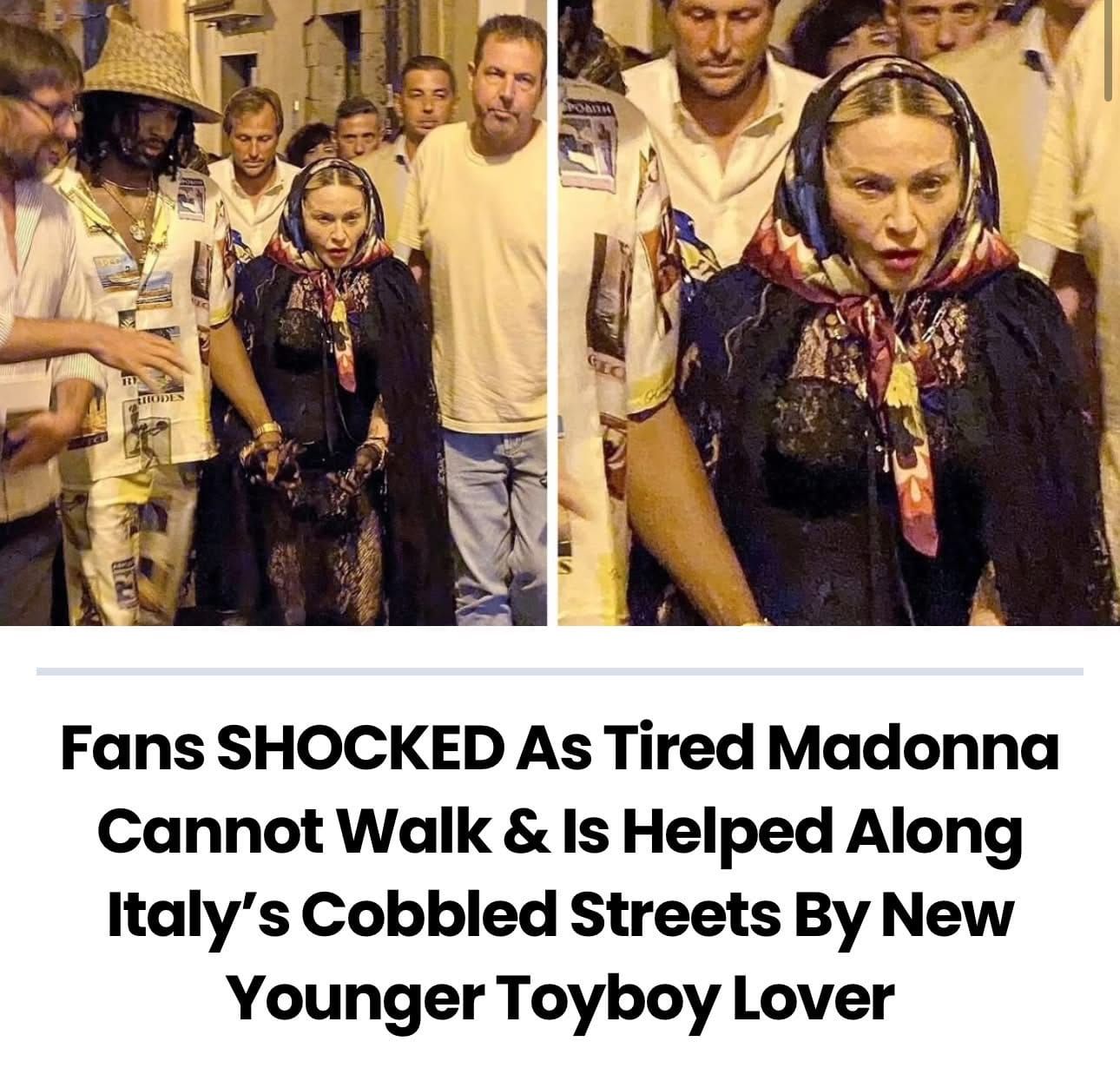 Madonna's Italy Health Scare: AI Analyzing Recovery Signals as Akeem Morris Supports Pop Icon