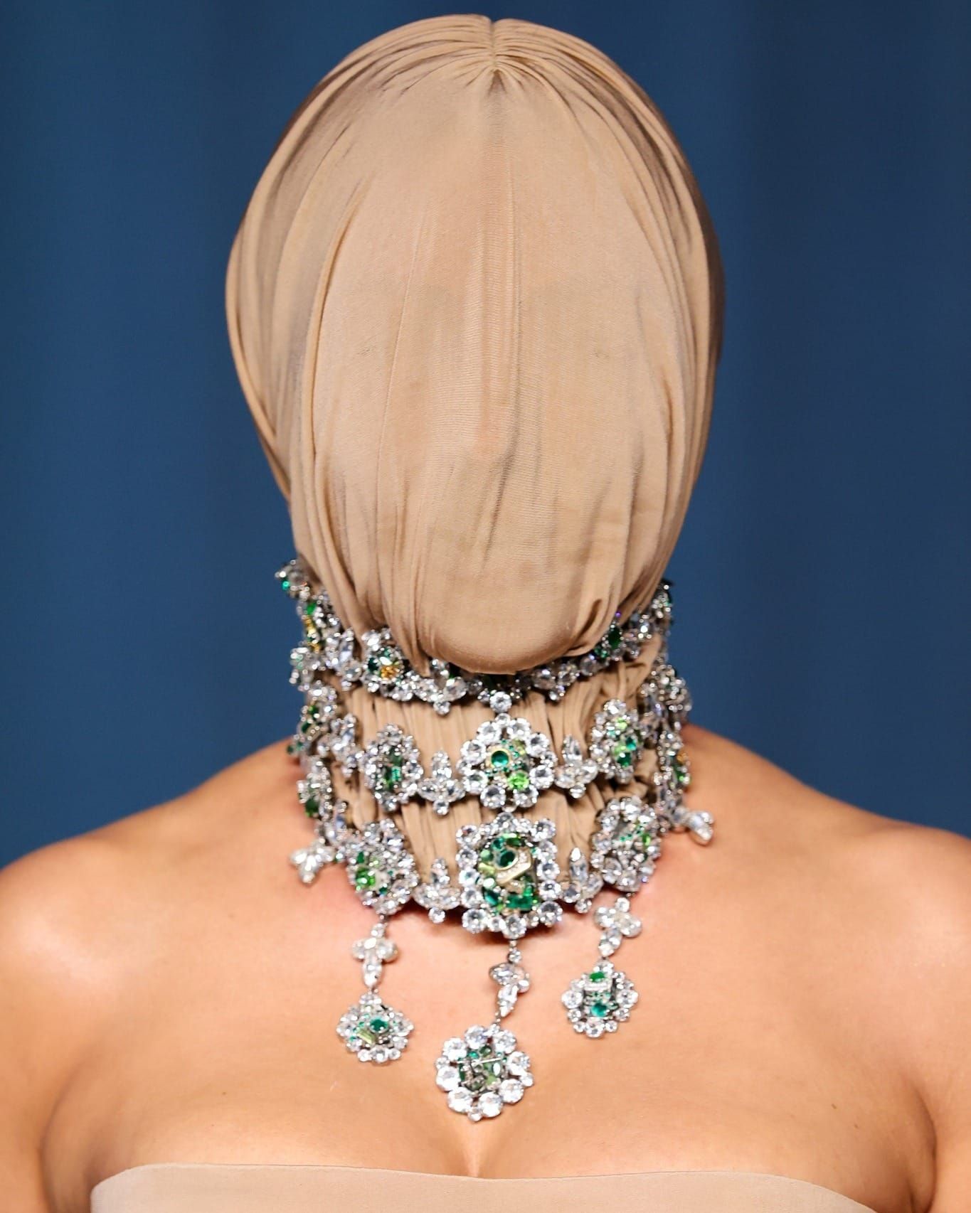 Kim Kardashian Covers Her Face on the Red Carpet at 2025 Academy Museum Gala