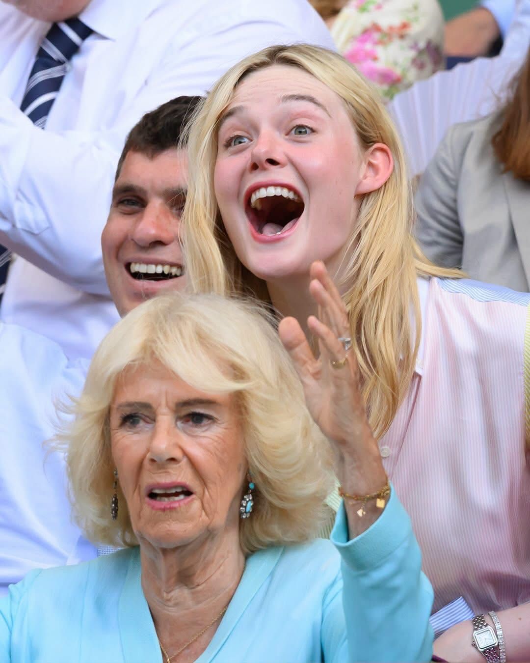 Wimbledon 2026 Stars: Elle Fanning & Bad Bunny