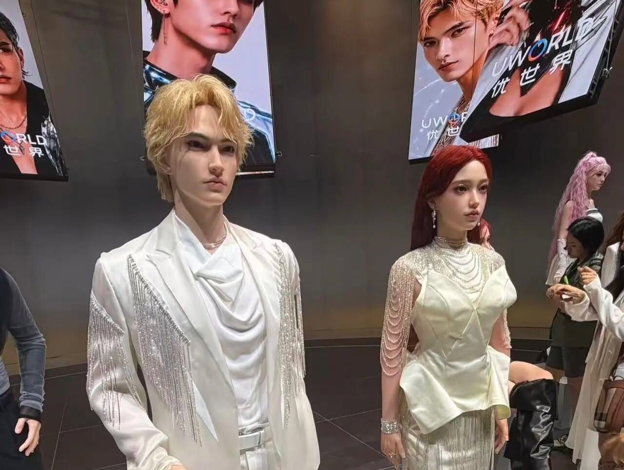 AI companion robot interacting with a person using artificial intelligence technology