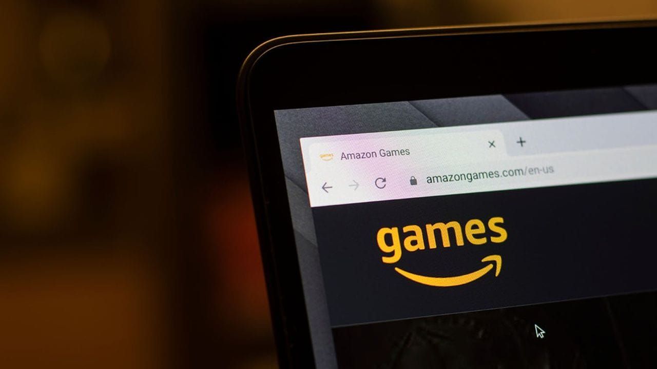 Amazon Games logo and gaming technology representing the future of Amazon gaming