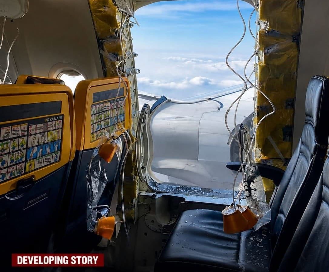 Ryanair plane involved in Greece emergency landing incident