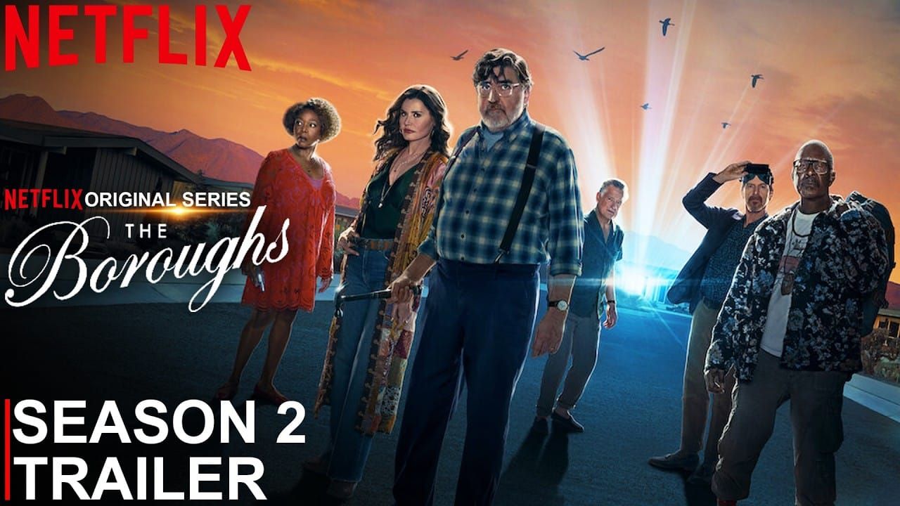 The Boroughs cast in the Netflix sci-fi series