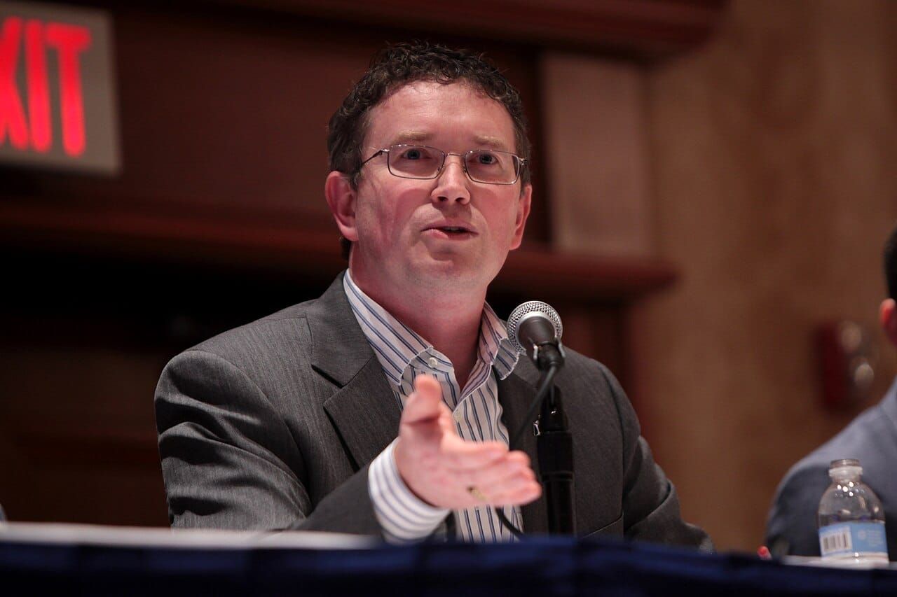 Rep. Thomas Massie speaking about Jeffrey Epstein files in Congress