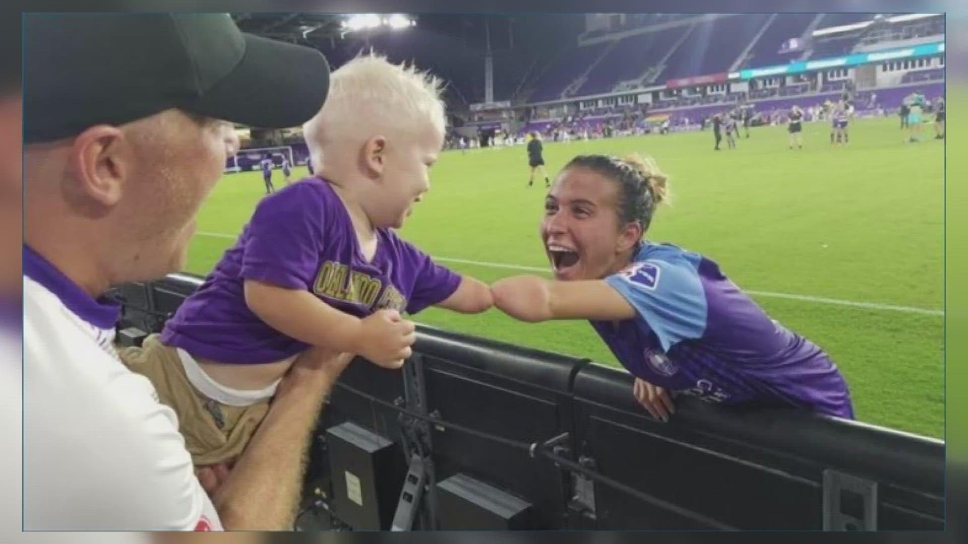 Boy Born Without a Forearm Meets Soccer Player Born the Same Way — 'We Have the Same Arm'