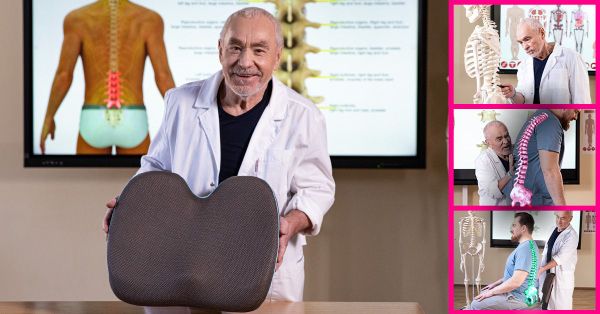 Klaudena Ergonomic Memory Seat Cushion + AI: Why Everyone with Back Pain Should Buy One