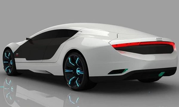 Audi A9 Concept Car Repairs Itself And Changes Color