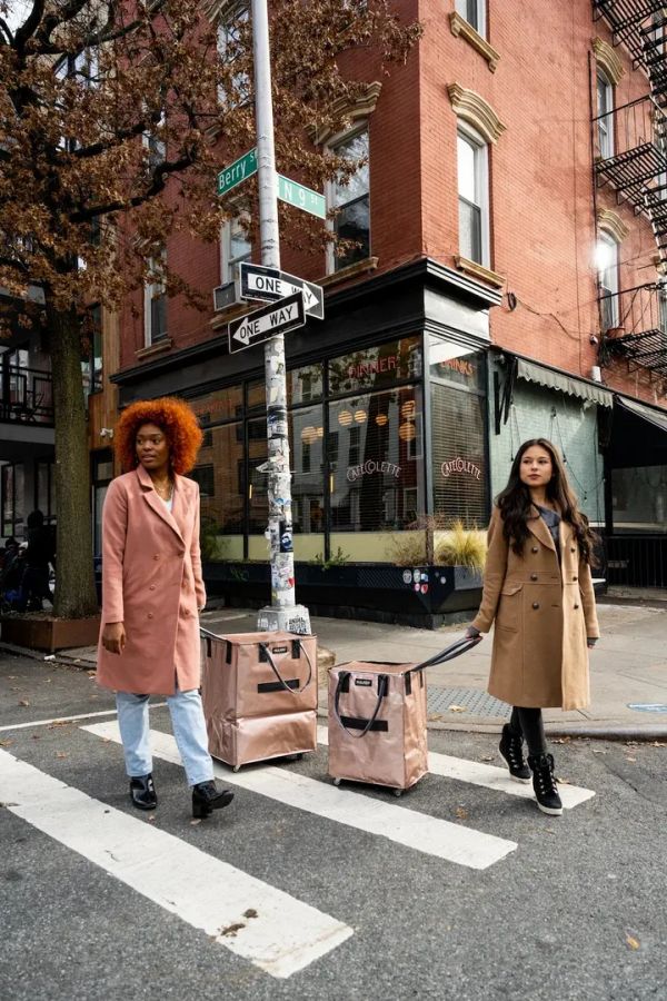 Shop Hulken® Heavy-Duty Rolling Tote Bag – Foldable, Durable & Stylish