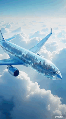 Transparent Airplane? How AI Makes It Look Real!