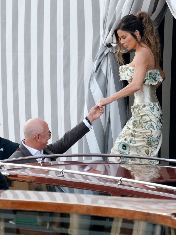 Jeff Bezos and Lauren Sánchez Are Kicking Off Their Venice Wedding Festivities in High Style