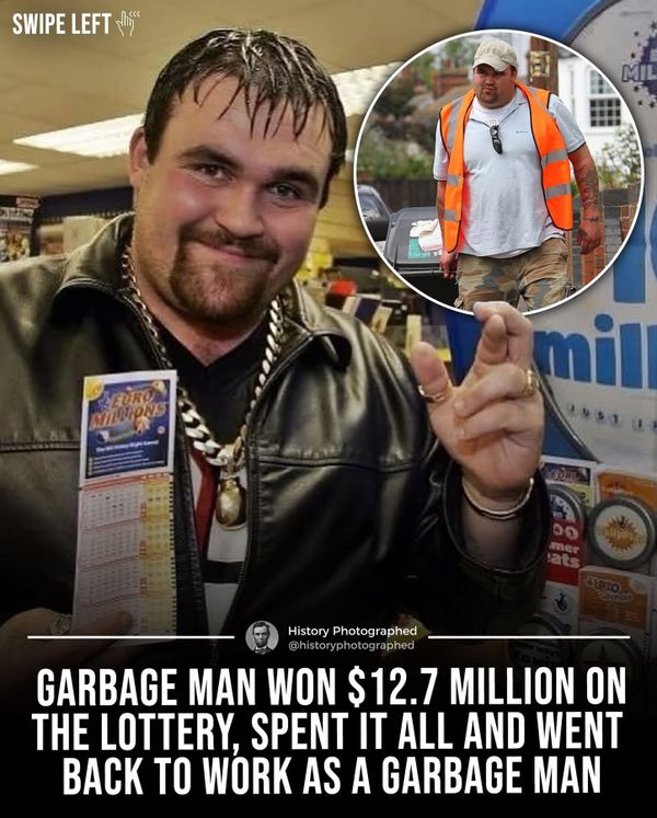 Guy Wins Millions in Lottery, Spends It All, Goes Back to Work