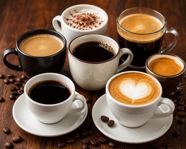Coffee cup beside a heart symbol showing coffee and heart disease study results