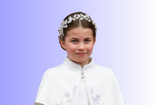 Princess Charlotte wearing an outfit compared to 1990s royal fashion trends