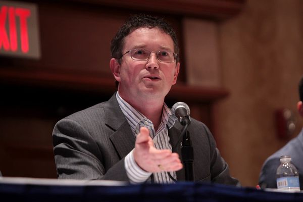 Rep. Thomas Massie speaking about Jeffrey Epstein files in Congress