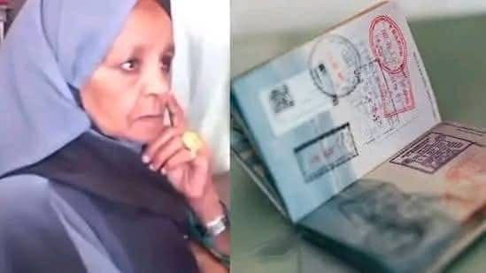 Woman at JFK Airport with a mysterious passport