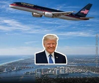 Donald Trump Secret Service security operation and secret plane swap after Iranian threat