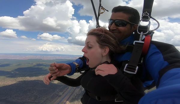 Man Proposes to Girlfriend During Skydive at 13,000 Feet — A Proposal She'll Never Forget