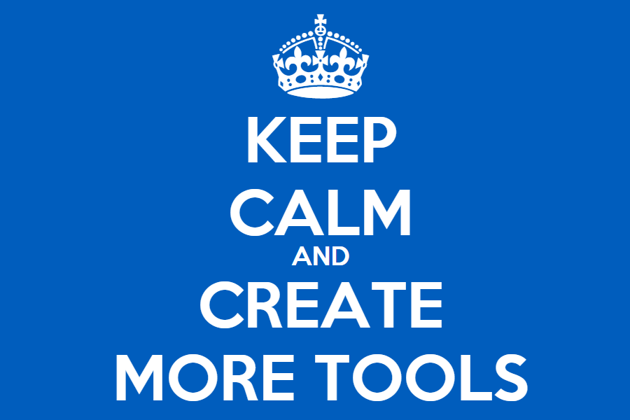 "We've created a tool" - why these words freak me out