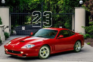 Michael Jordan’s 1997 Ferrari 550 Maranello Sells for Record $2.7 Million