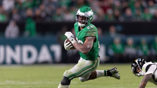 Saquon Barkley is going for the Rushing Record