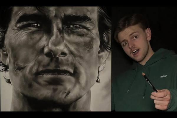 Wilf Elliott’s Tom Cruise Portrait Features in Official Film Teaser