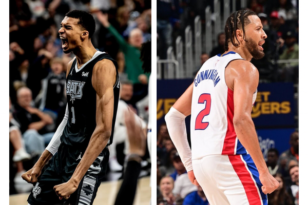 Wembanyama, Cunningham Named NBA Players of the Week for Week 9