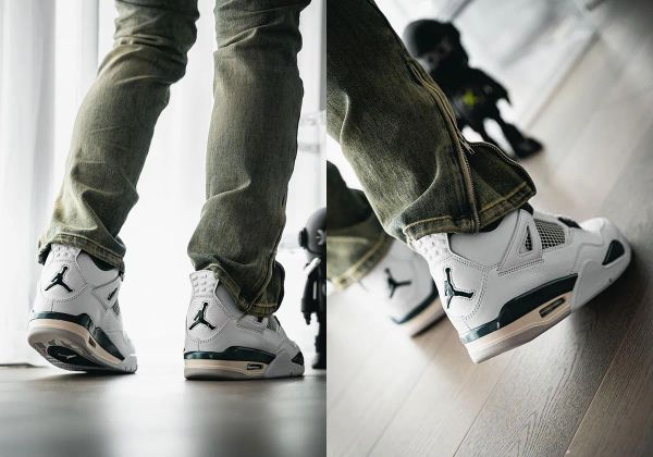 The Official Reveal Of The ‘Oxidized Green’ Air Jordan 4