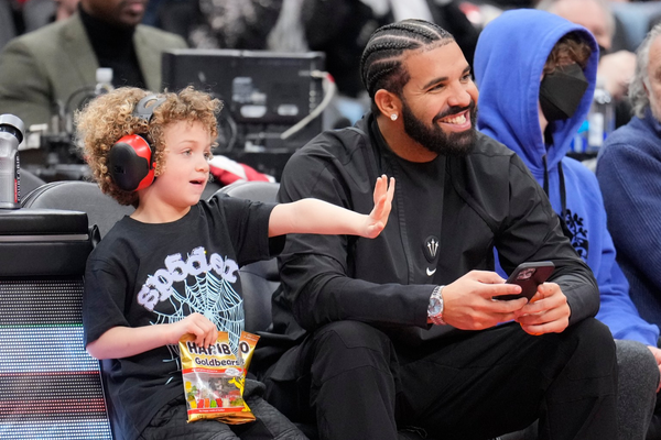 Drake Surprises Toronto School While Supporting Son Adonis at a Soccer Game