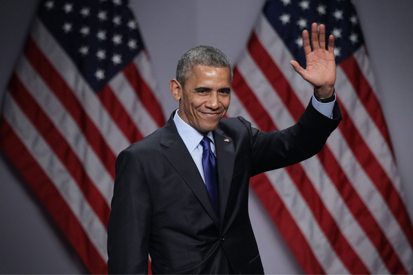 Obama Campaigns with US Democrats Ahead of Pivotal State Elections