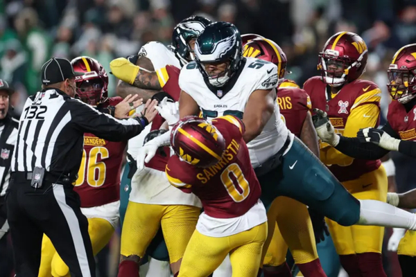 Eagles Clinch NFC East Title as Three Players Are Ejected in Heated Win Over Commanders