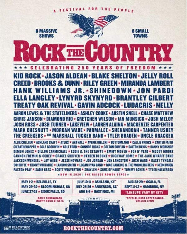 Artists Exit Rock the Country Festival Amid ‘MAGA Fest’ Backlash