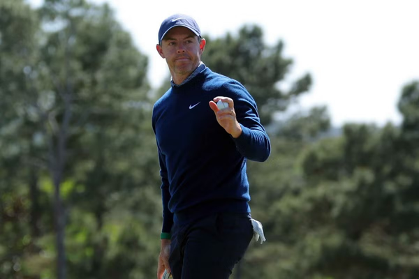 McIlroy enjoys first-tee nerves to start Masters defence