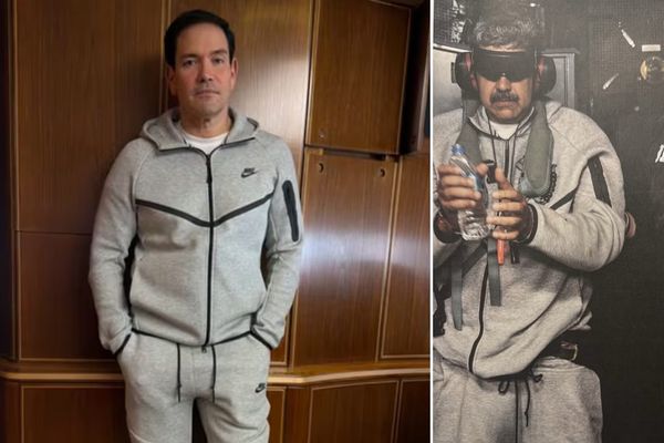 Marco Rubio Dragged For Rocking The Same Tracksuit As Nicolás Maduro
