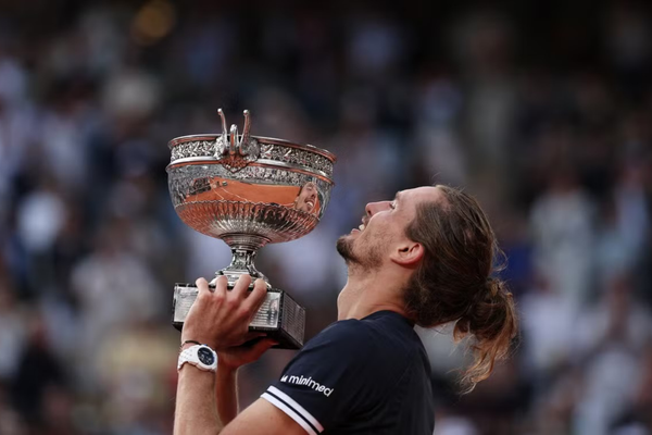 Zverev beats Cobolli in 5-setter French Open final to finally win maiden Grand Slam
