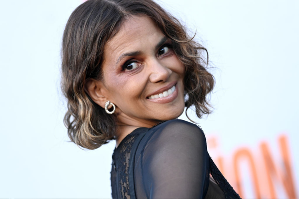 Halle Berry Goes Topless In Lace Robe For 60th Birthday