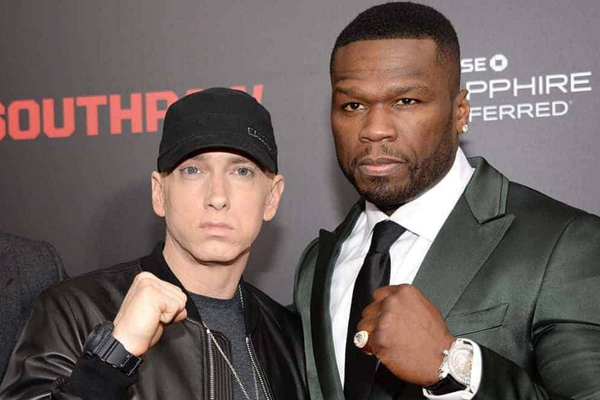 50 Cent Reveals New Eminem Album News At Street Fighter Red Carpet