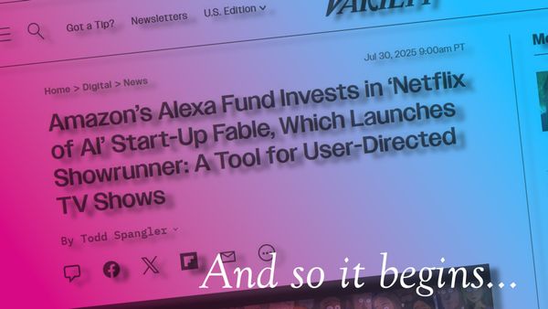 What's left for us when AI makes our films?